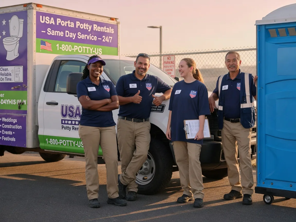 Porta Potty Rental company in Wellsville, PA