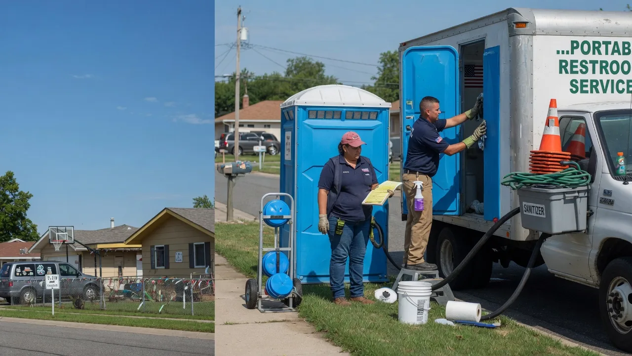Portable Toilet Rental in Wellsville, PA near me